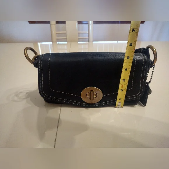 65th Coach Legacy Turn Lock Bag Black Coach | Bags | Coach Legacy